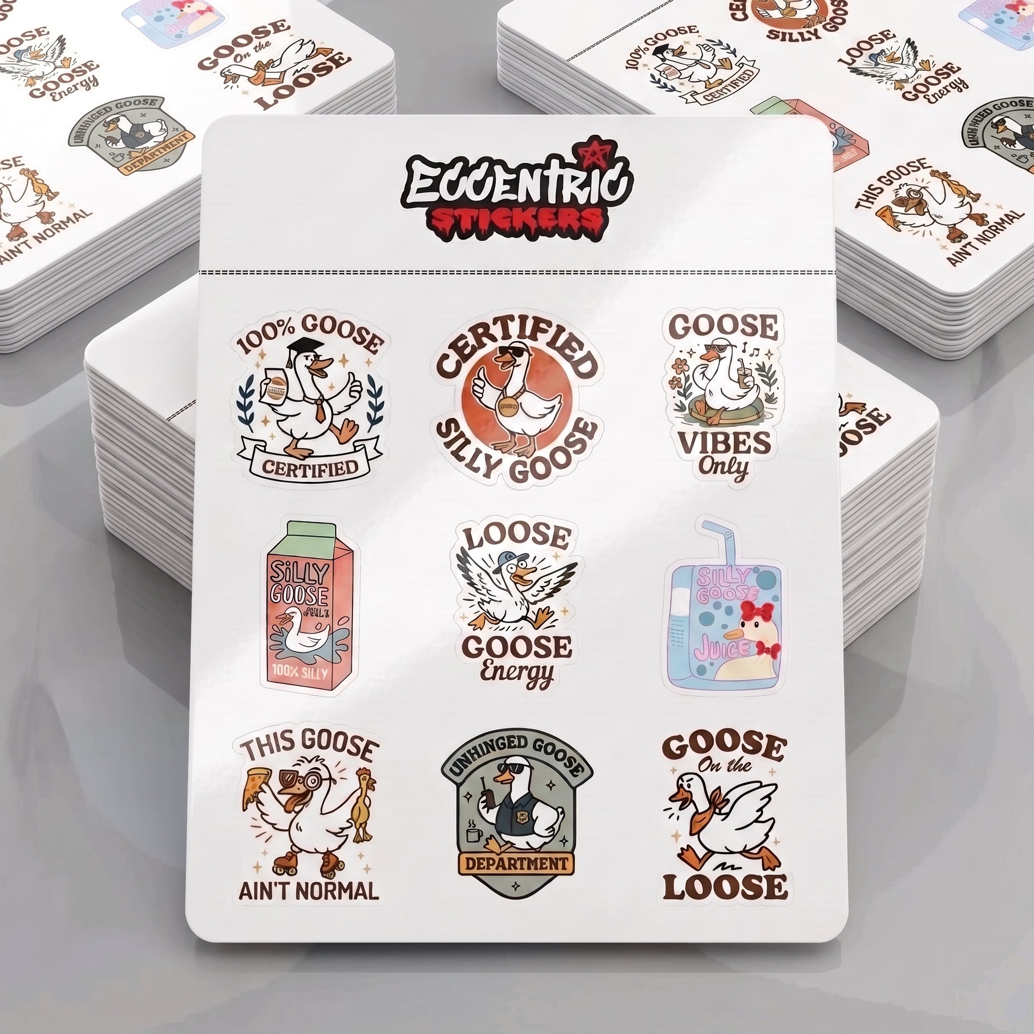Custom Vinyl Sticker Sheets