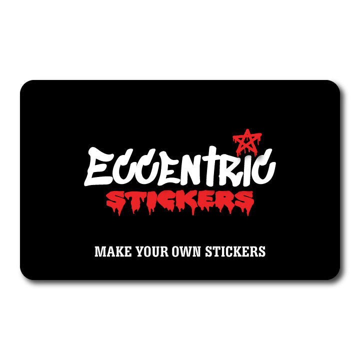 Eccentric Stickers Gift Card